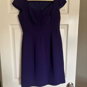 Tahari ASL Purple Dress